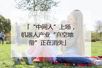 “中间人”上场，机器人产业“真空地带”正在消失