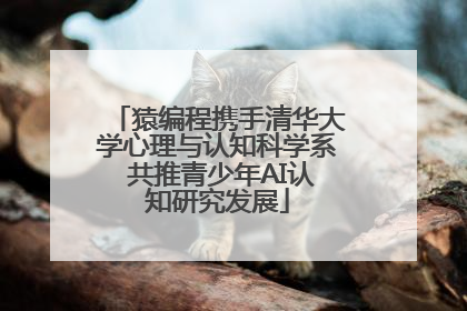 猿编程携手清华大学心理与认知科学系 共推青少年AI认知研究发展