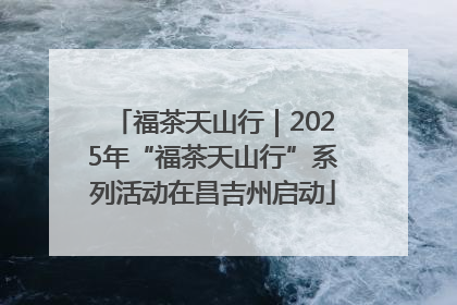 福茶天山行｜2025年“福茶天山行”系列活动在昌吉州启动