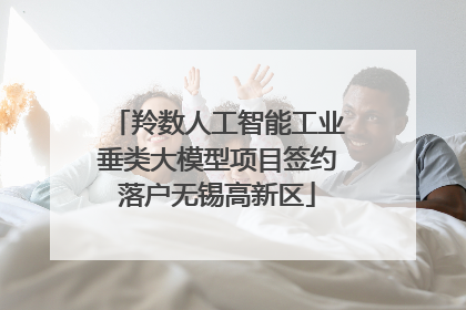 羚数人工智能工业垂类大模型项目签约落户无锡高新区