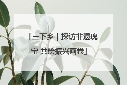 三下乡｜探访非遗瑰宝 共绘振兴画卷