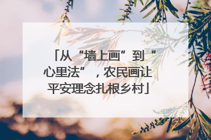 从“墙上画”到“心里法”，农民画让平安理念扎根乡村