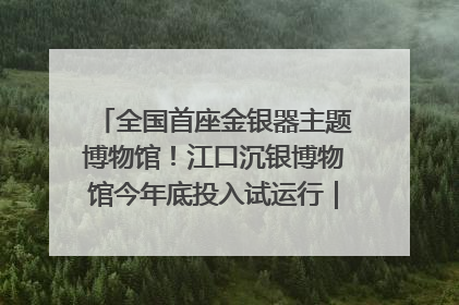 全国首座金银器主题博物馆！江口沉银博物馆今年底投入试运行｜万千气象看四川