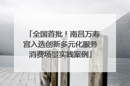 全国首批！南昌万寿宫入选创新多元化服务消费场景实践案例