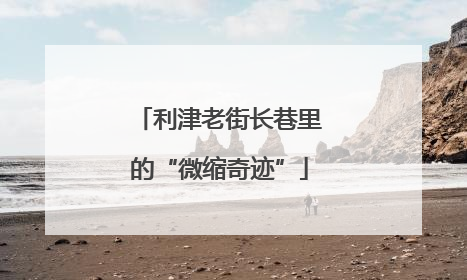 利津老街长巷里的“微缩奇迹”