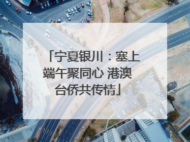 宁夏银川：塞上端午聚同心 港澳台侨共传情