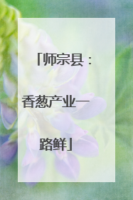 师宗县：香葱产业一路鲜