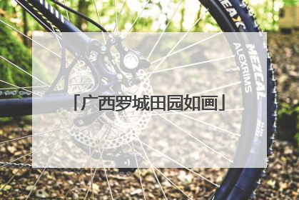 广西罗城田园如画