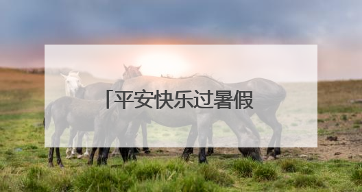 平安快乐过暑假 保康寺坪民警进校园送上“安全锦囊”
