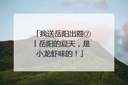 我送岳阳出圈⑦丨岳阳的夏天,是小龙虾味的!