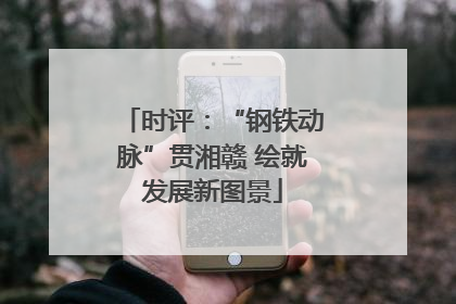时评：“钢铁动脉”贯湘赣 绘就发展新图景