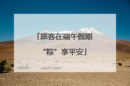 旅客在端午假期“粽”享平安