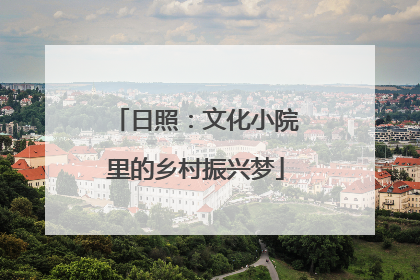 日照：文化小院里的乡村振兴梦