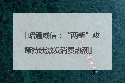 昭通威信：“两新”政策持续激发消费热潮