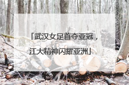 武汉女足首夺亚冠，江大精神闪耀亚洲