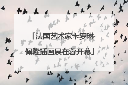 法国艺术家卡罗琳·佩隆插画展在蓉开幕