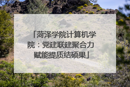 菏泽学院计算机学院：党建联建聚合力 赋能提质结硕果
