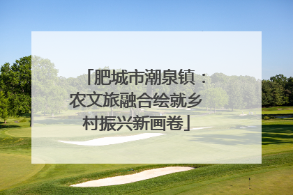 肥城市潮泉镇：农文旅融合绘就乡村振兴新画卷