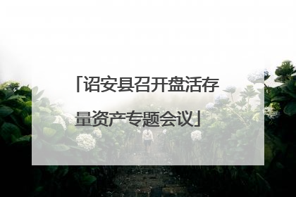 诏安县召开盘活存量资产专题会议