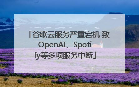 谷歌云服务严重宕机 致OpenAI、Spotify等多项服务中断