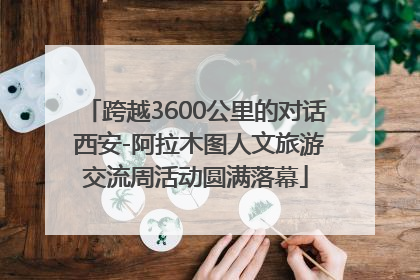 跨越3600公里的对话 西安-阿拉木图人文旅游交流周活动圆满落幕
