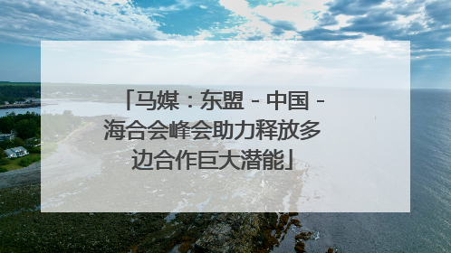 马媒：东盟－中国－海合会峰会助力释放多边合作巨大潜能