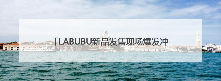 LABUBU新品发售现场爆发冲突，市民不满“黄牛”清空盒机